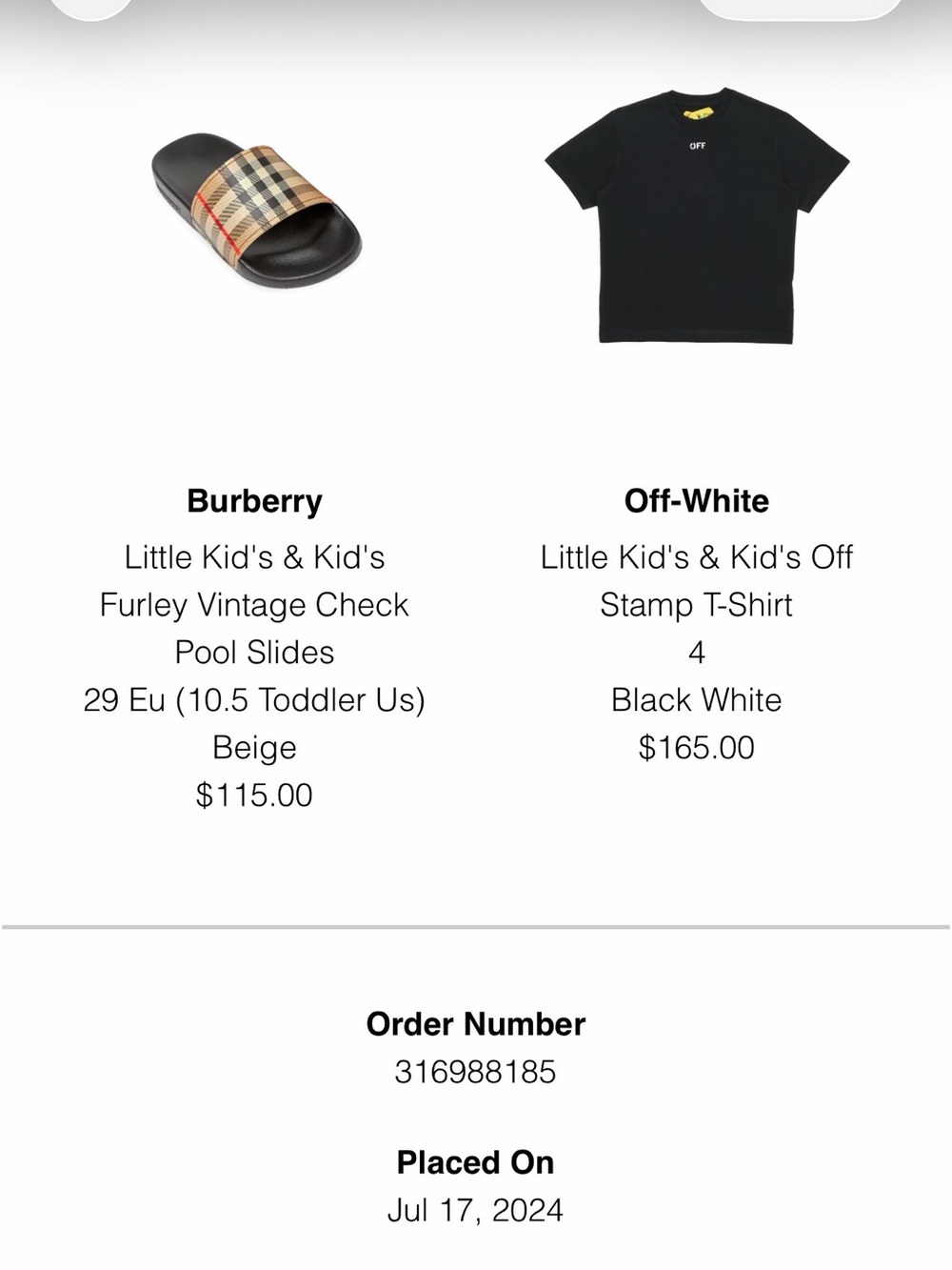 Burberry Black Slide Sandals with Vintage Beige Check Strap - Picture 5 of 5
